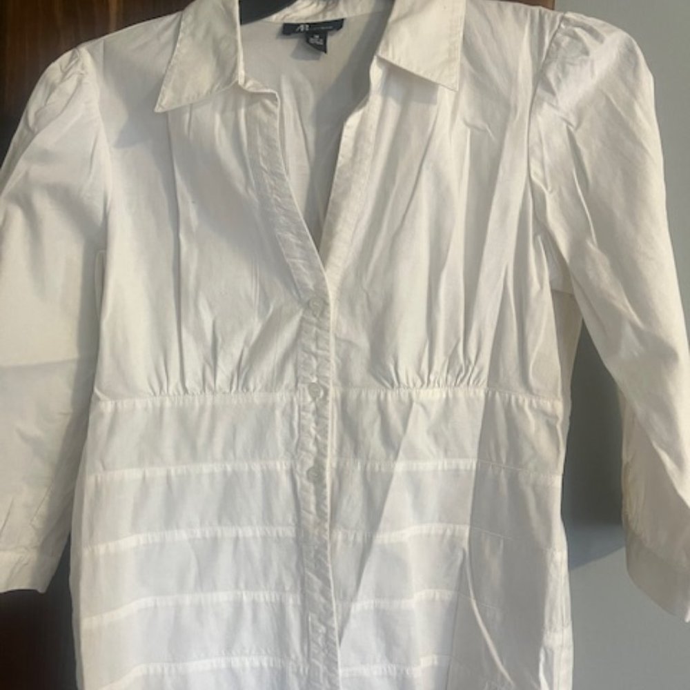 White button up shirt womens